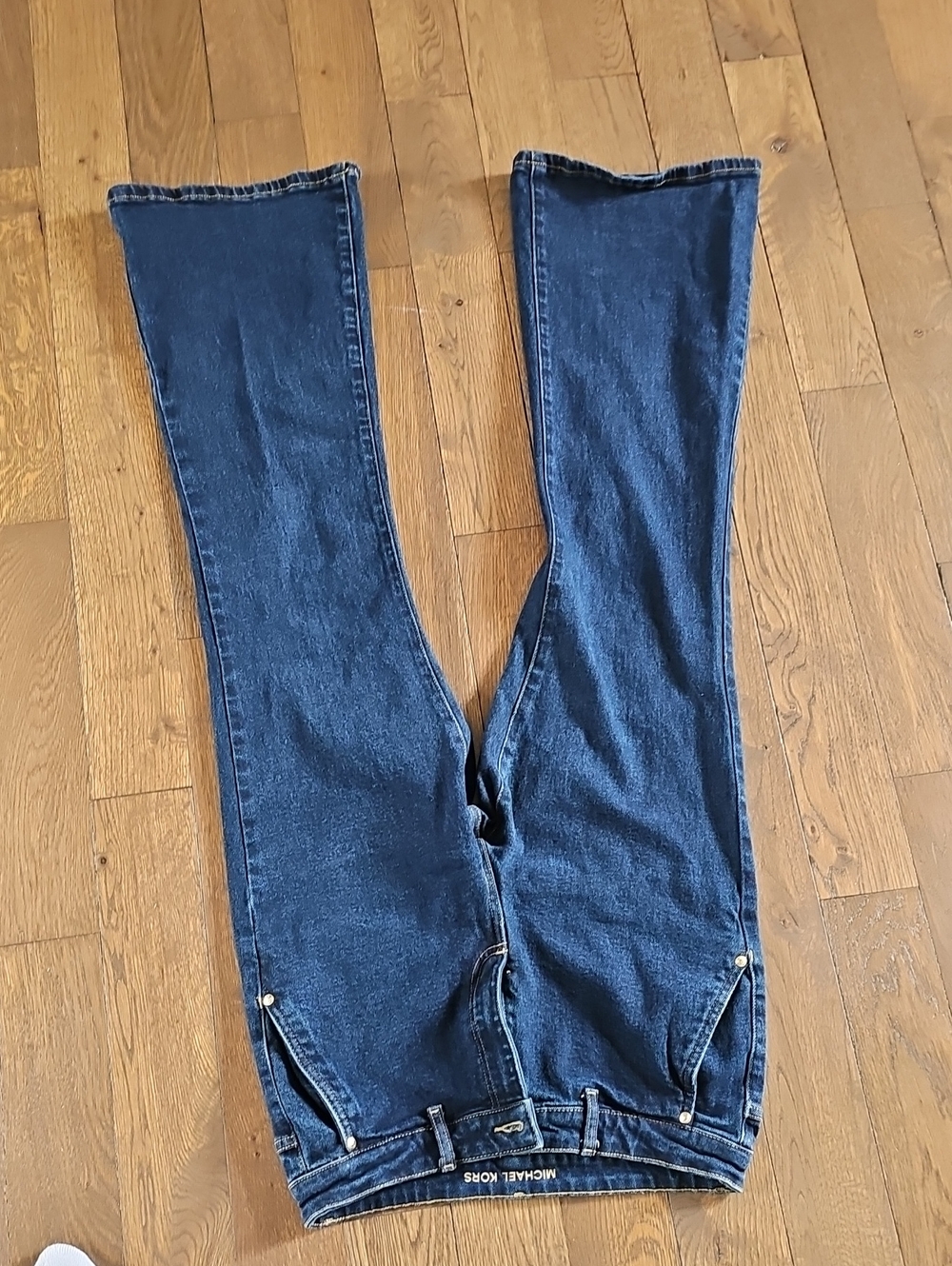 Michael Kors Dark Blue Flare Jeans